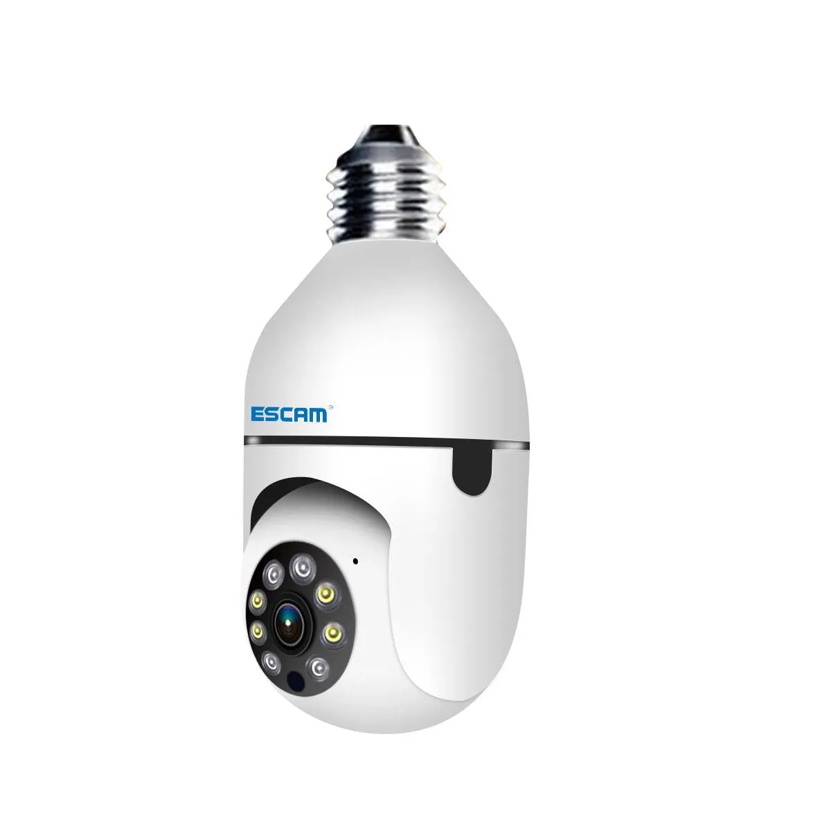 1080P Wifi Light Bulb Camera With Motion Detection Night Vision And Two-Way Audio