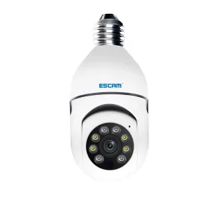 1080P Wifi Light Bulb Camera With Motion Detection Night Vision And Two-Way Audio
