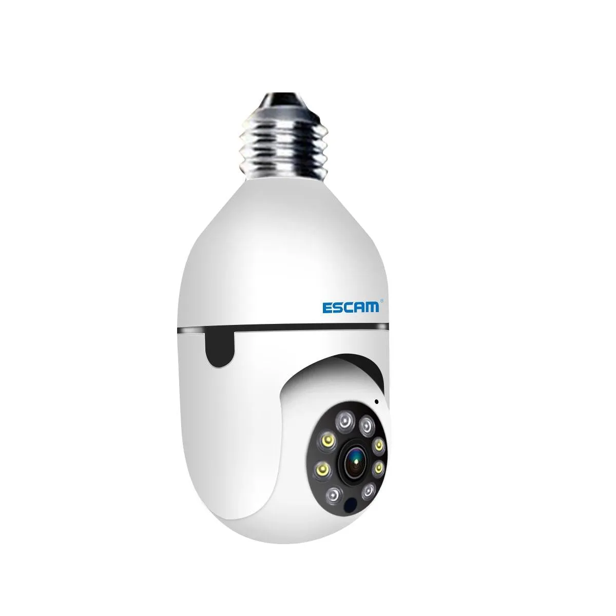 1080P Wifi Light Bulb Camera With Motion Detection Night Vision And Two-Way Audio