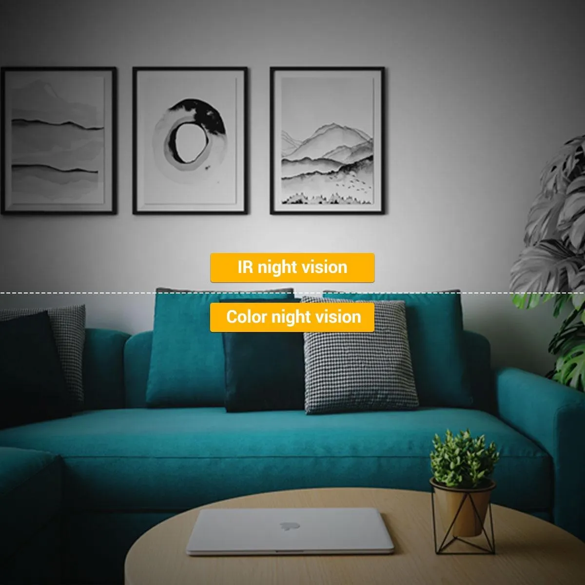 1080P Wifi Light Bulb Camera With Motion Detection Night Vision And Two-Way Audio