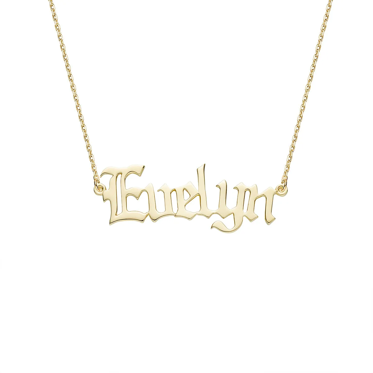 Annabel Style Personalized Nameplate