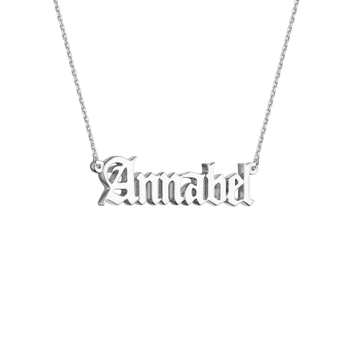 Annabel Style Personalized Nameplate