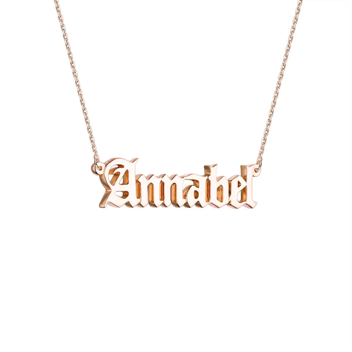 Annabel Style Personalized Nameplate
