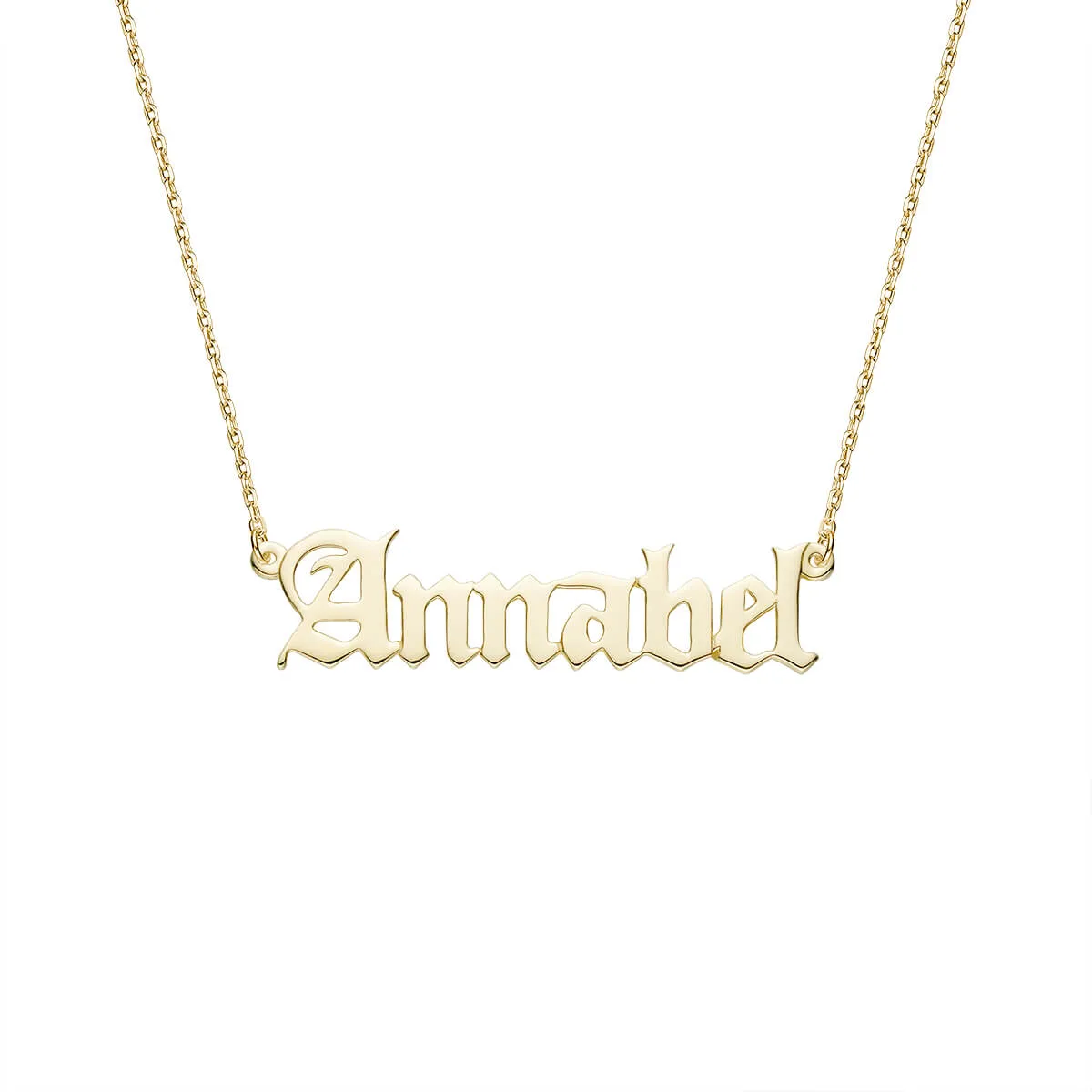 Annabel Style Personalized Nameplate