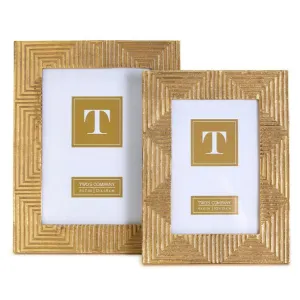 Art Deco Golden Photo Frames