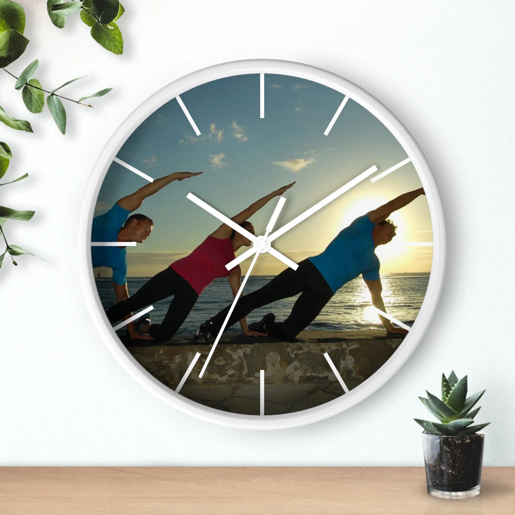 Bodies in Motion Wall Clock