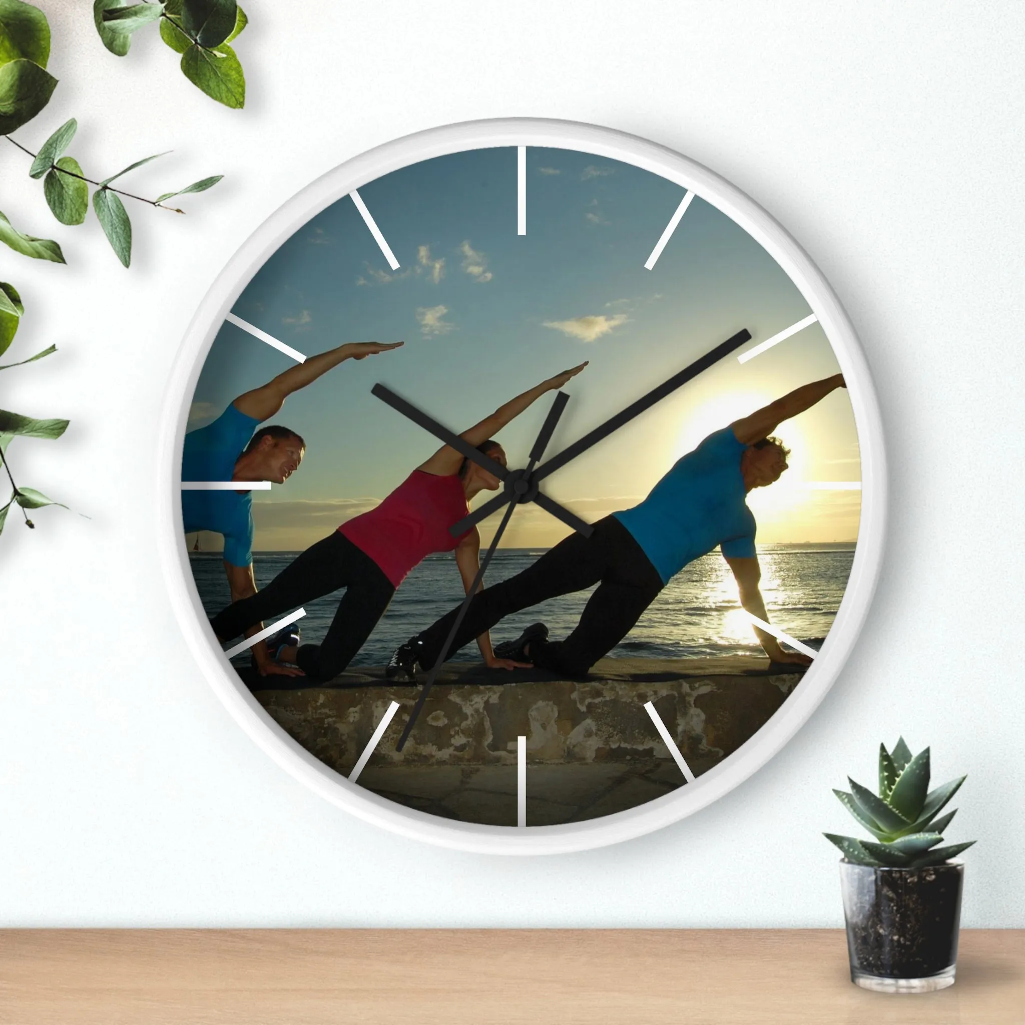 Bodies in Motion Wall Clock