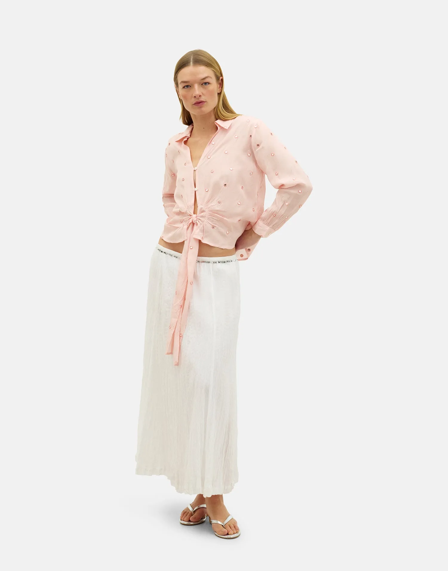 Camisa nudo Mirrors