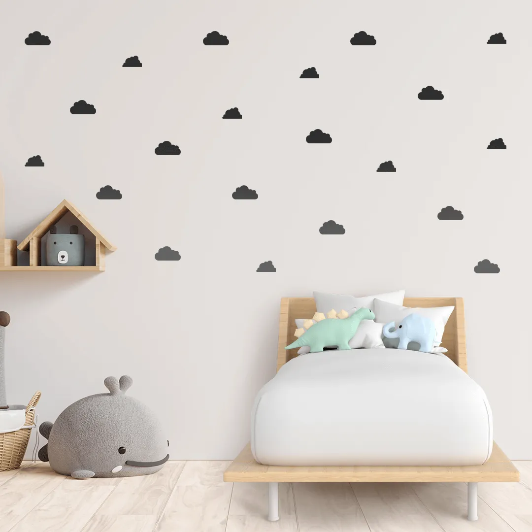 Cloud Pattern - Black