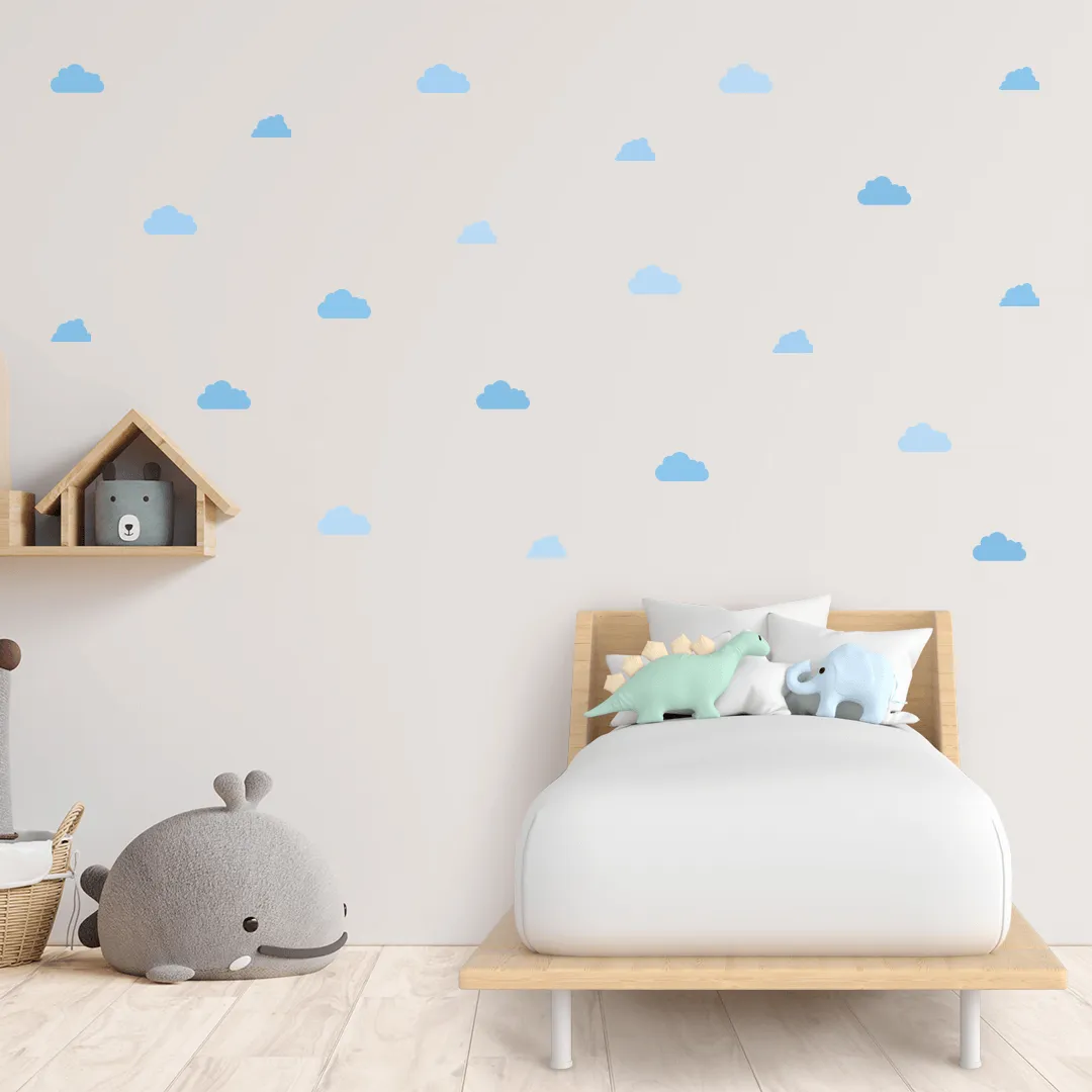 Cloud Pattern - Blue