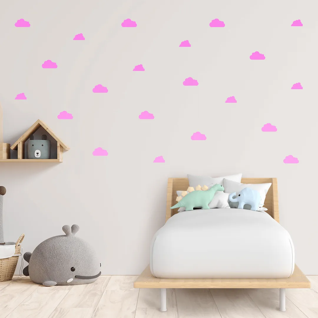 Cloud Pattern - Pink