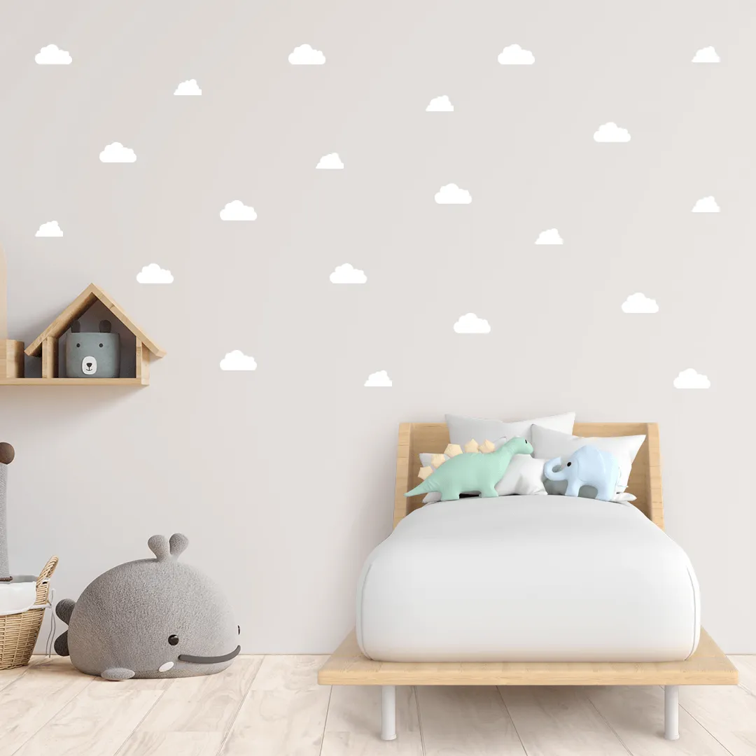 Cloud Pattern - White