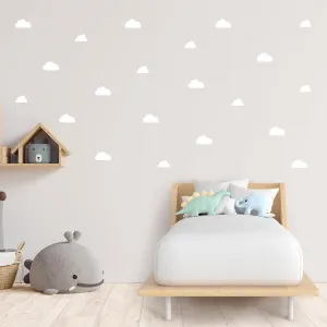 Cloud Pattern - White