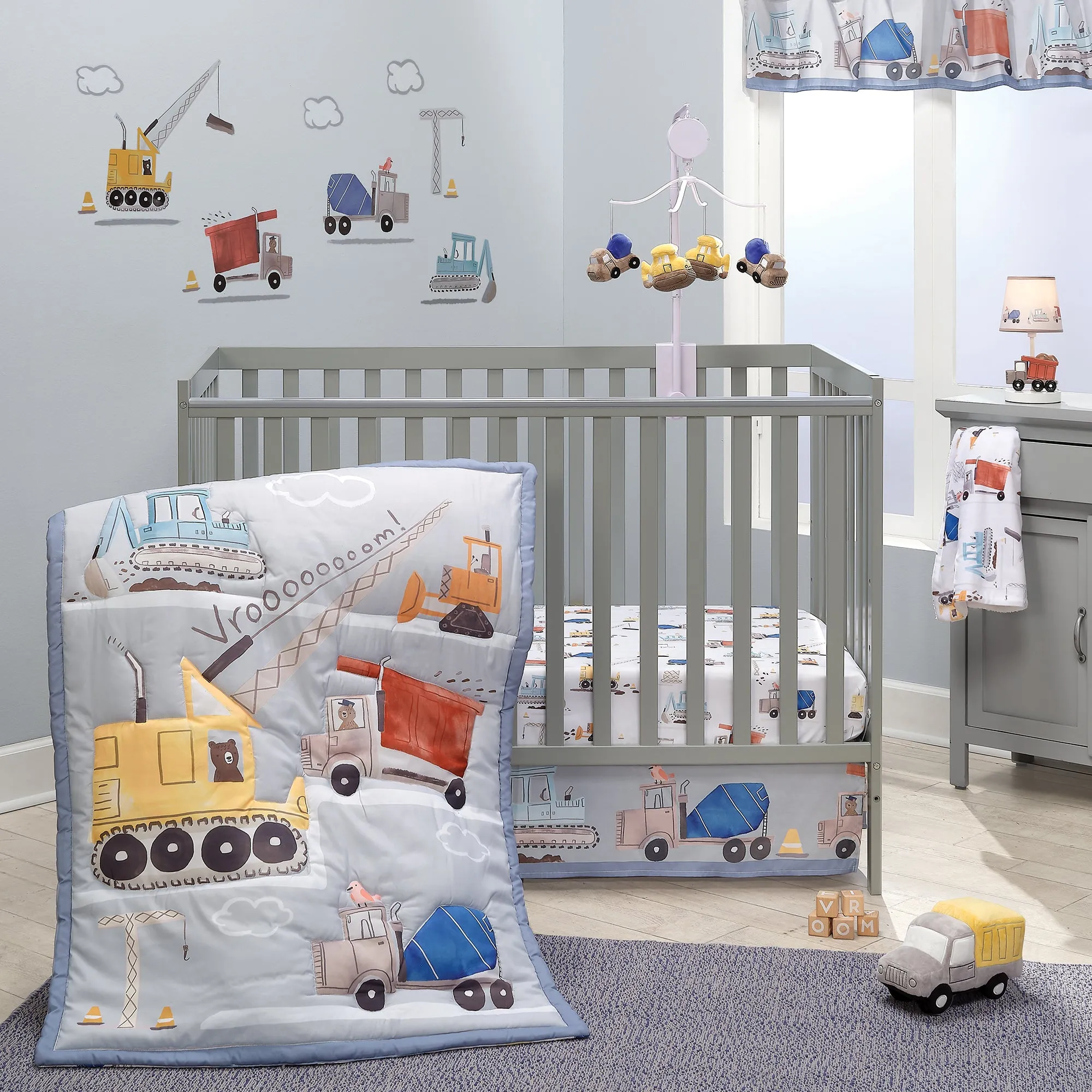 Construction Zone Wall Decals