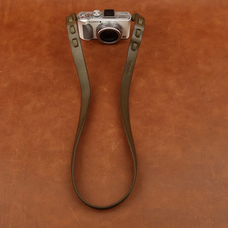 Cowhide Handmade DSLR Leather Camera Strap - CS191