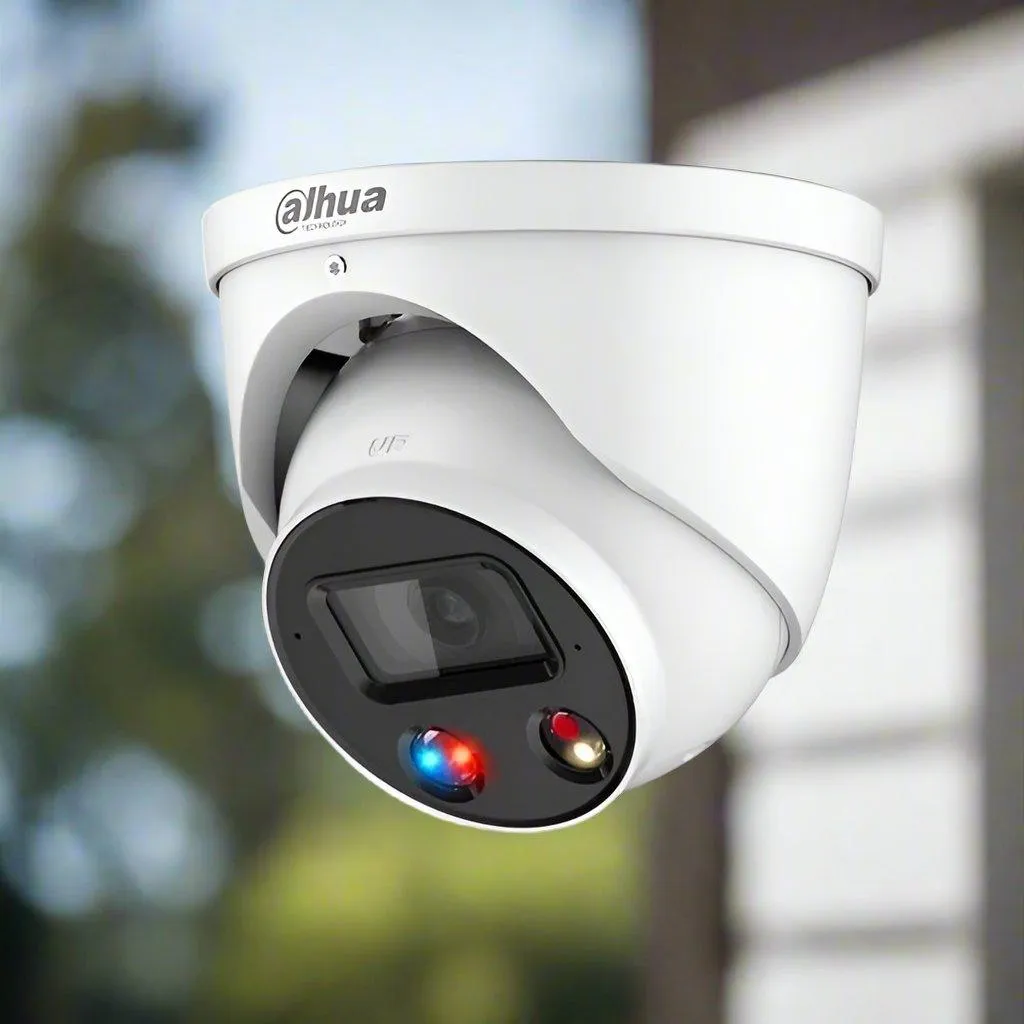Dahua 8MP TIOC ACUPICK SMD 4.0 Active Deterrence Turret Fixed Camera, DH-IPC-HDW3849H-AS-PV-ANZ-S2