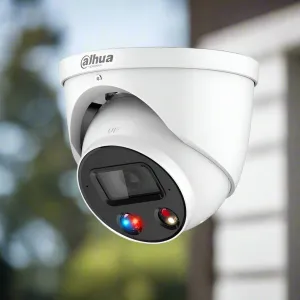 Dahua 8MP TIOC ACUPICK SMD 4.0 Active Deterrence Turret Fixed Camera, DH-IPC-HDW3849H-AS-PV-ANZ-S2