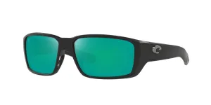 Fantail Pro Matte Black w/ Green Mirror 580G