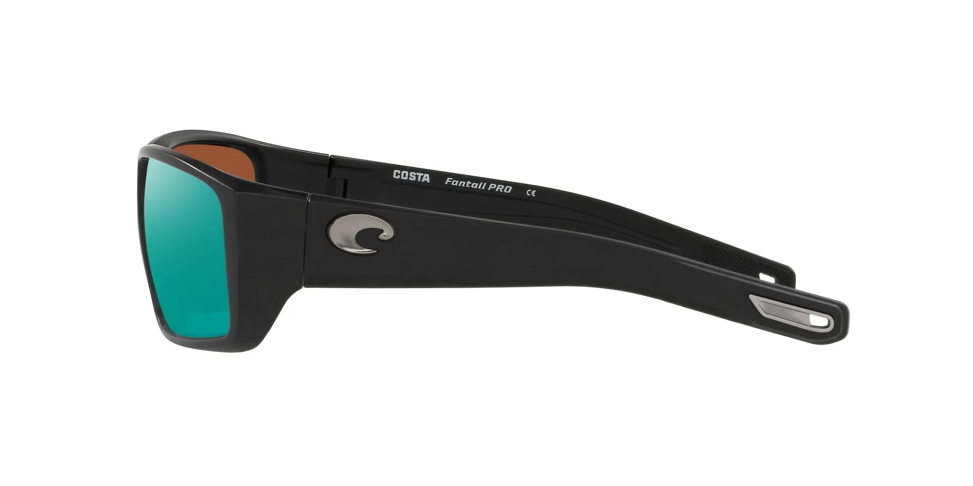 Fantail Pro Matte Black w/ Green Mirror 580G