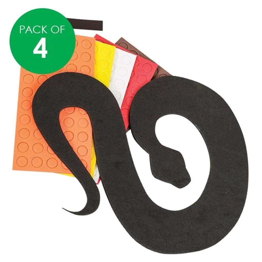 Foam Australian Animal Mosaics Multi Pack - Pack of 4