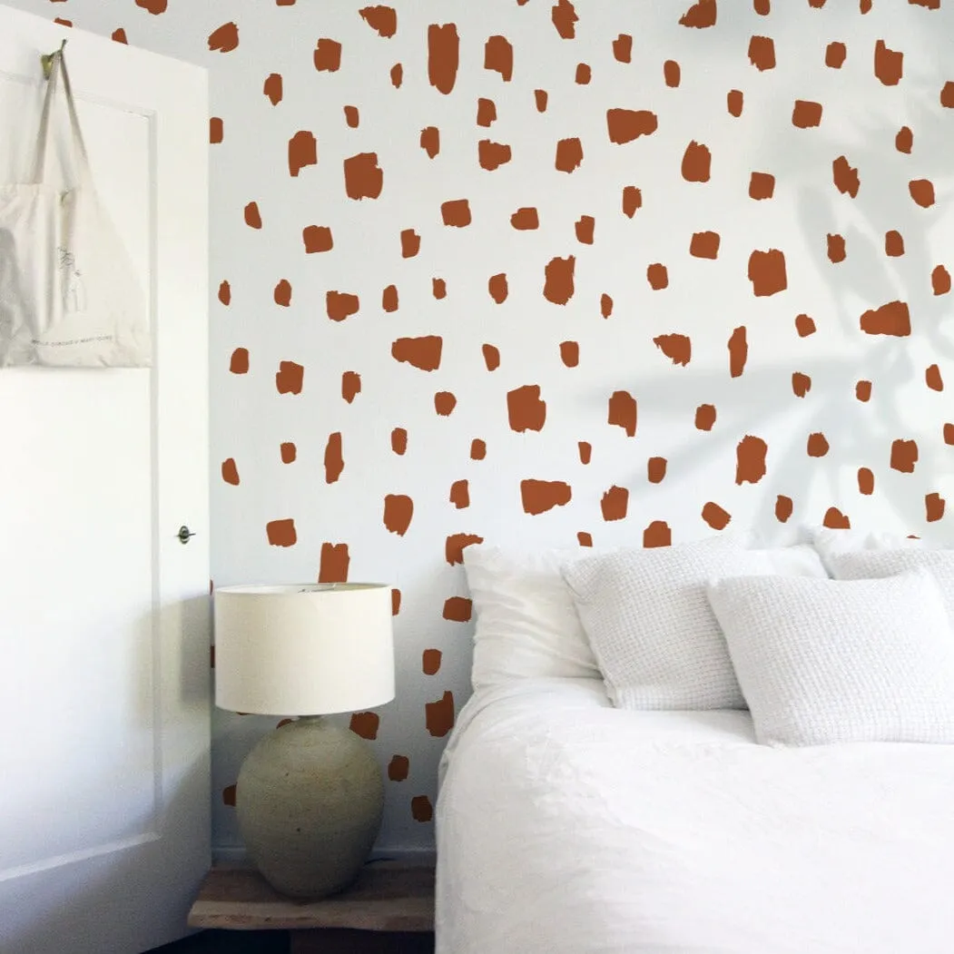 Giraffe Print Wall Decals