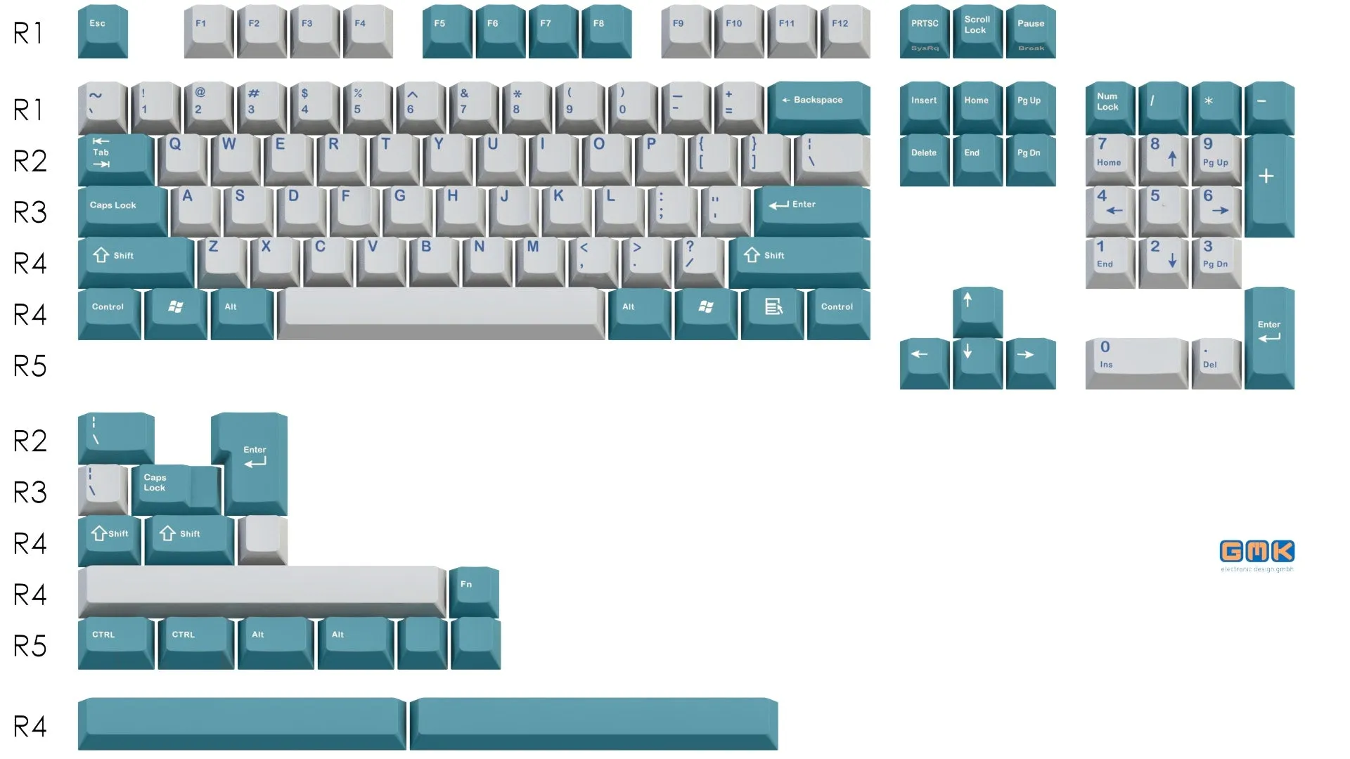 GMK Triumph Adler Keycap Set (2015)