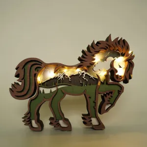Horse Carving Handcraft Gift