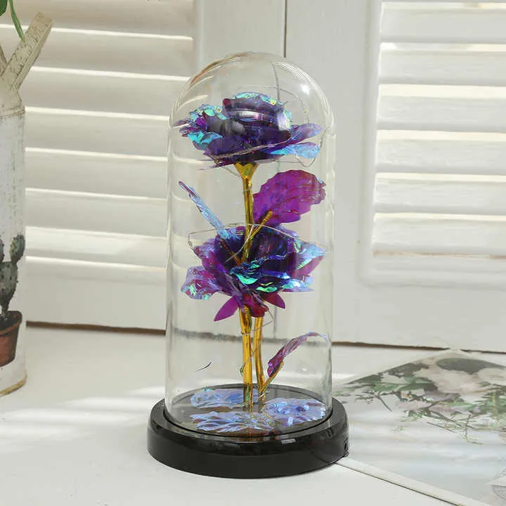 K الذهب الزخرفية روز . Valentine's Day Gift Custom