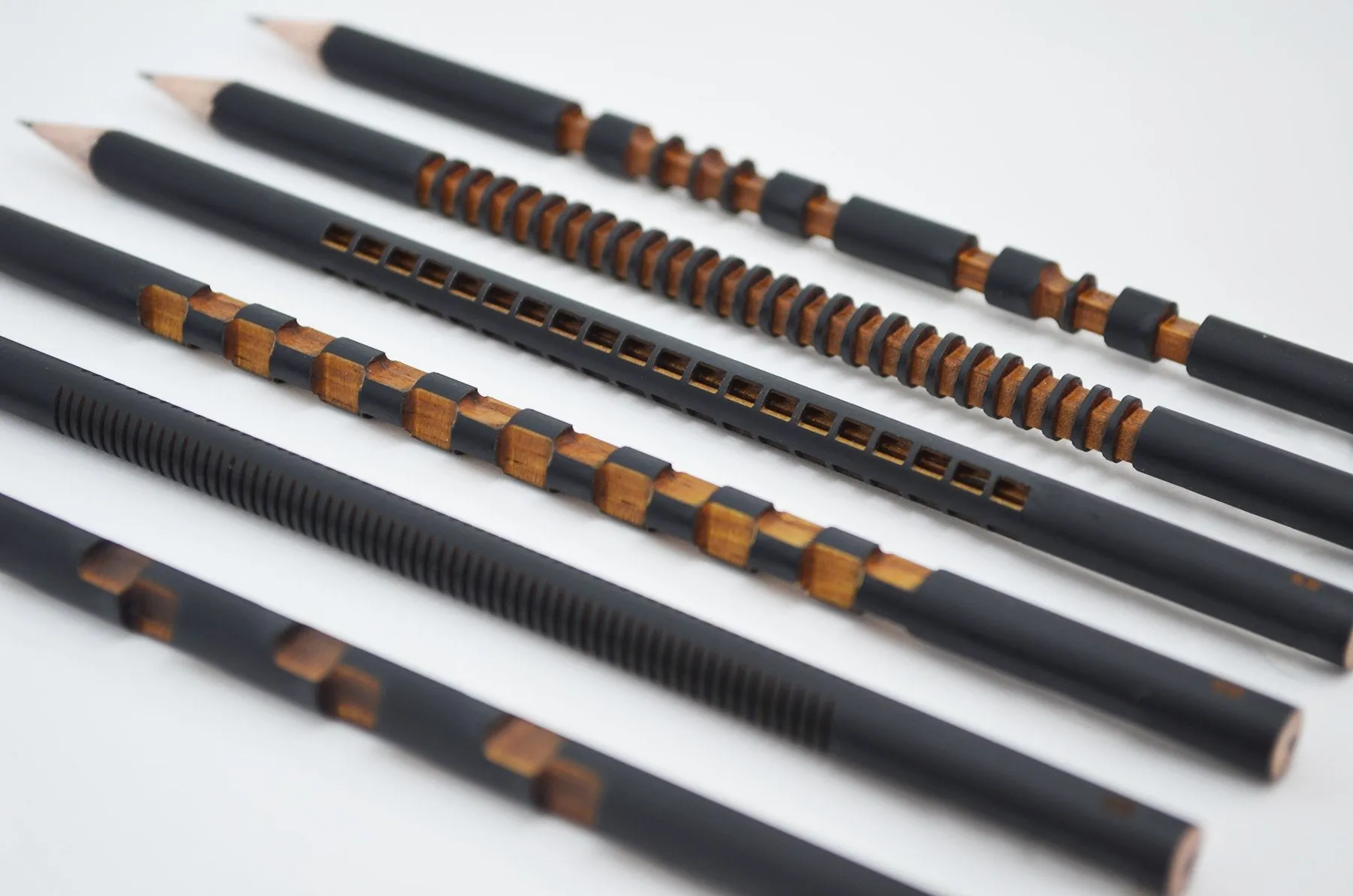 Laser Sculpted Pencils