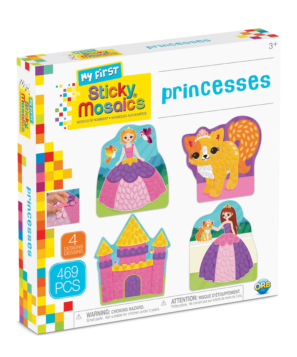 My First Sticky Mosaics Princesses