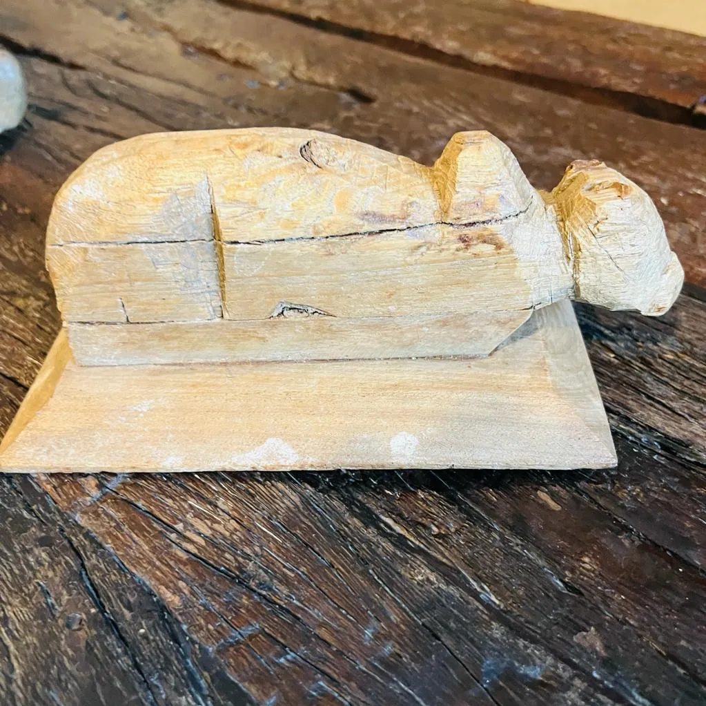 Nandi-10 : Wooden Nandi