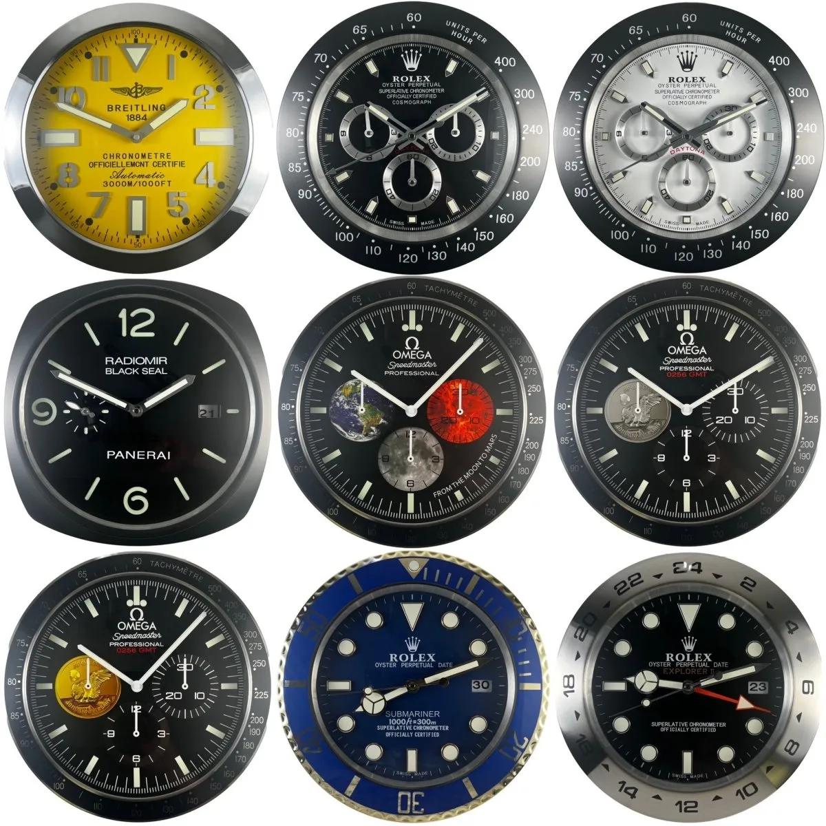 Omega From the Moon to Mars
