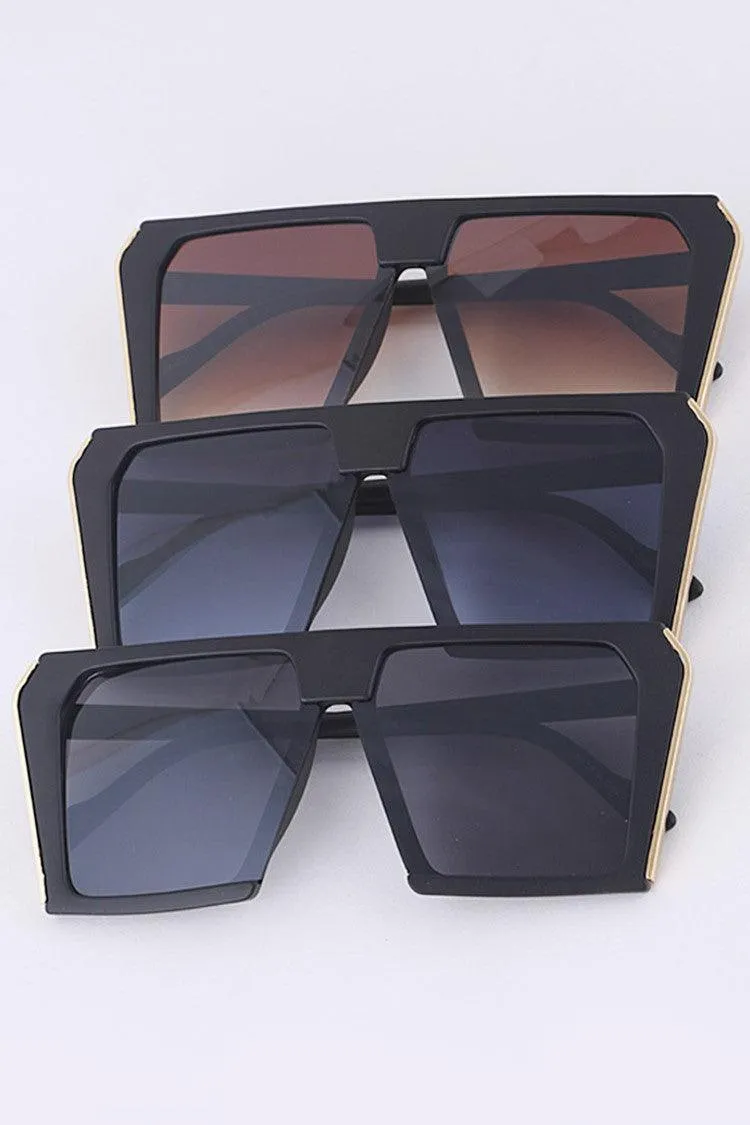 Overisize Square Plastic Frames