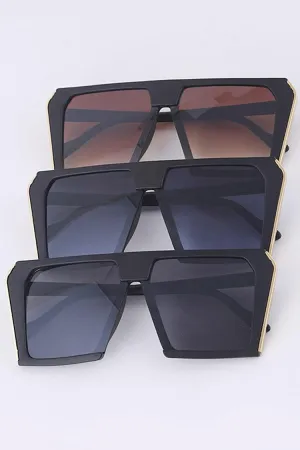 Overisize Square Plastic Frames