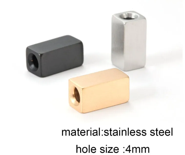 Personalized Beads - Custom Engraved Beads - Spacer Beads - Stainless Steel Metal - Edelstahlperlen Silber Gravur - Jewelry Bracelet Making