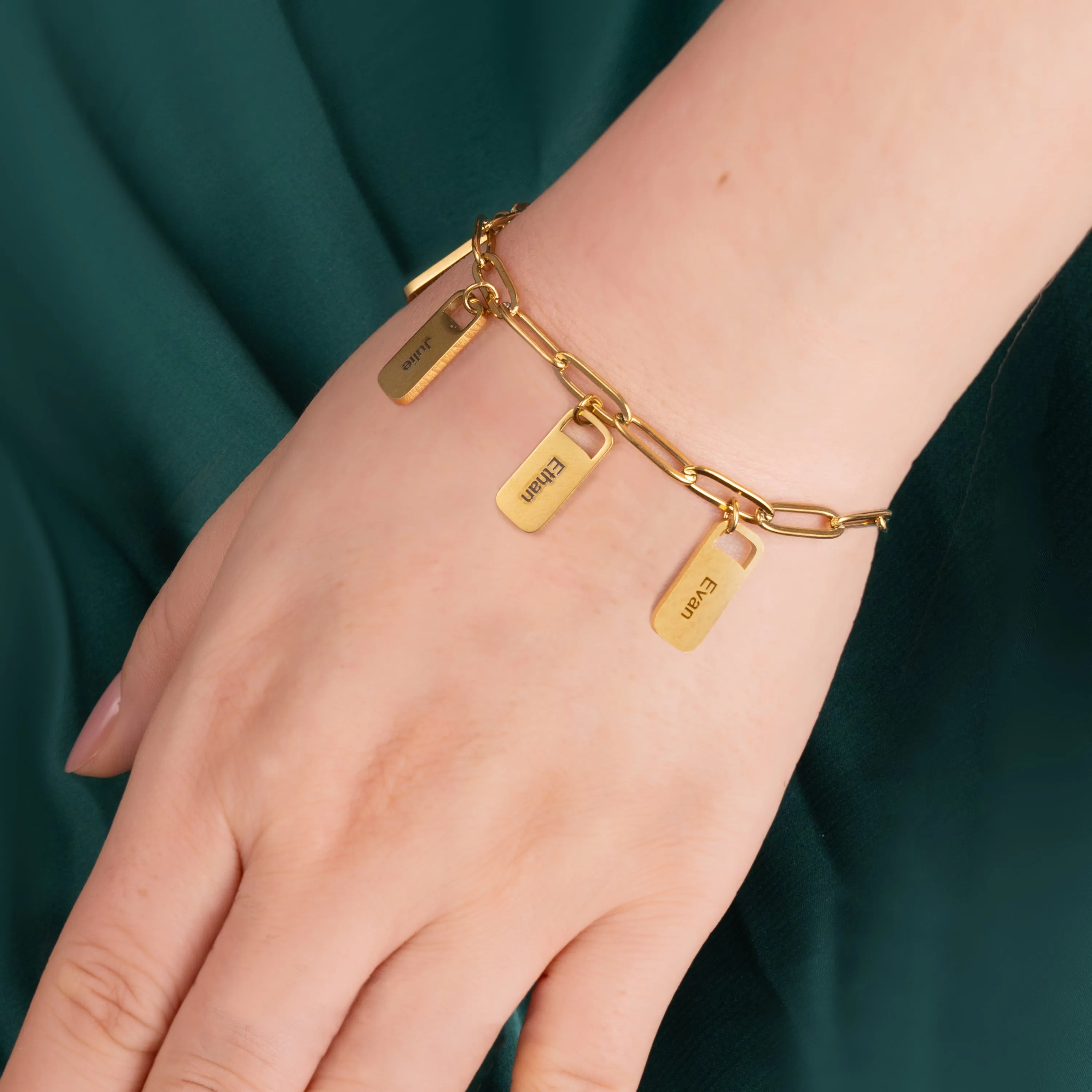 Personalized Keepsake Charm Bracelet/Anklet