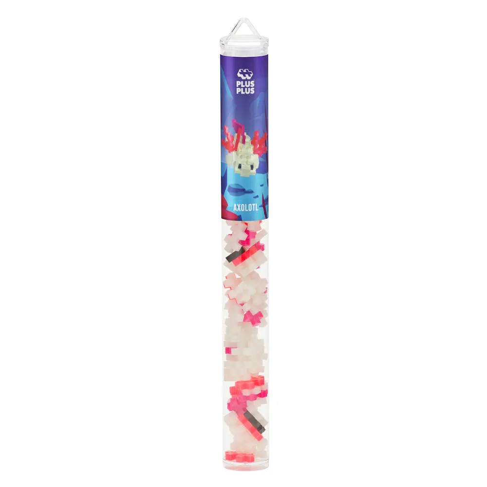 Plus-Plus 70-Piece Tube | Axolotl