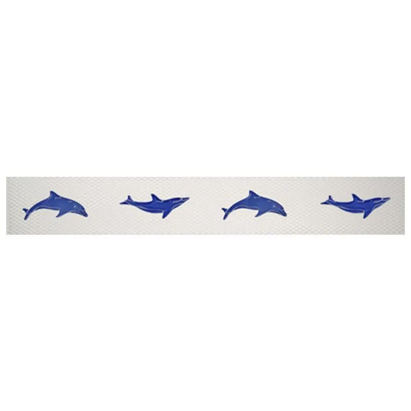 Step Markers - Dolphins Blue - Pool Mosaic