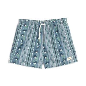 Swim Trunks (Lake Botanical Stripe)