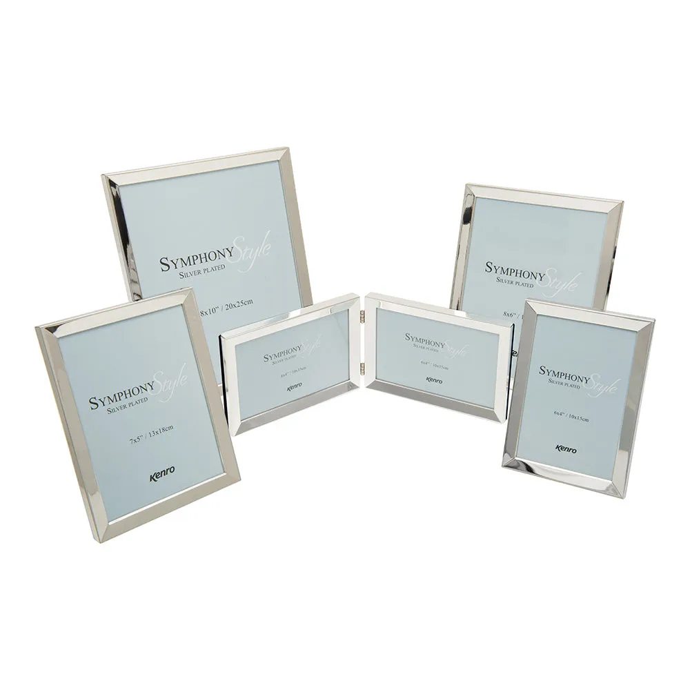 Symphony Style Silver Plated Photo Frames