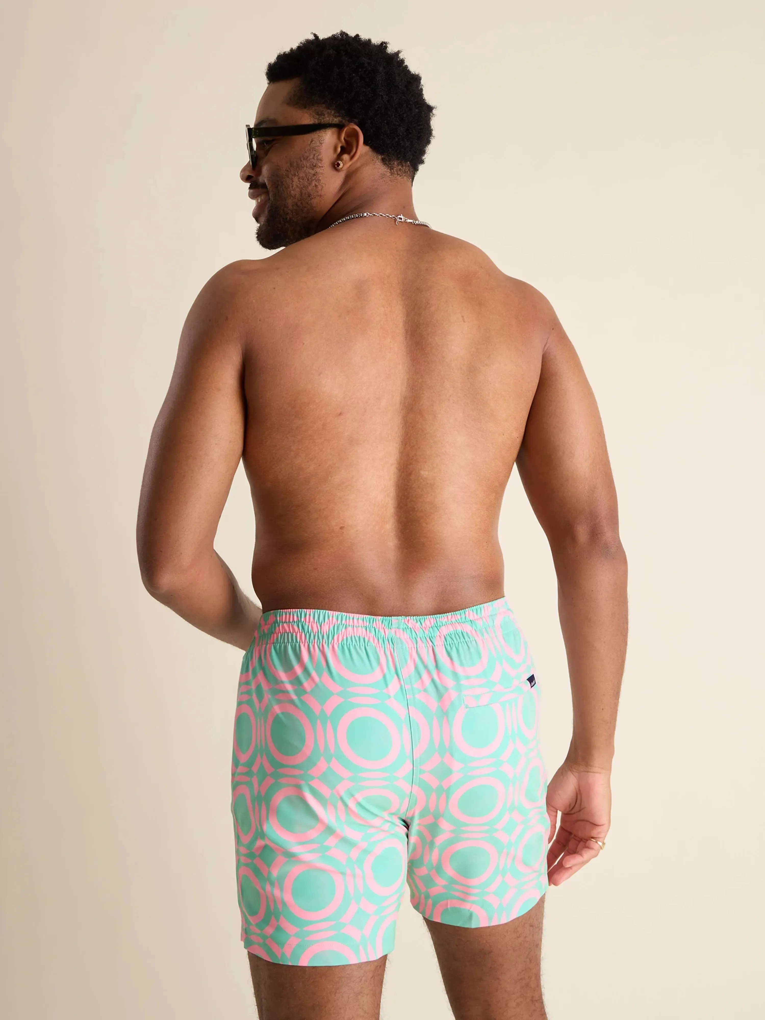 The Mosaics 5.5" (Classic Swim Trunk)