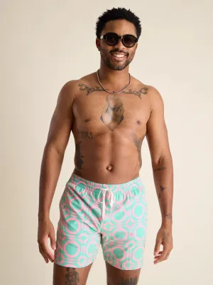 The Mosaics 5.5" (Classic Swim Trunk)