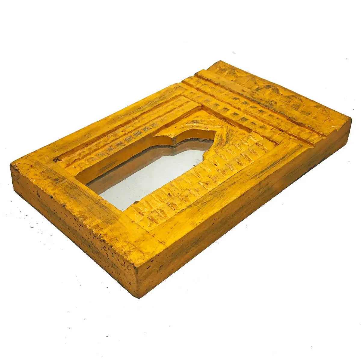 Vintage Mirror Frame Carved