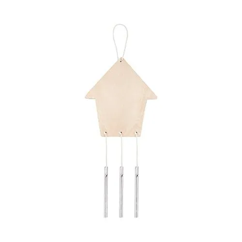 Wooden Garden Wind Chimes House 10s